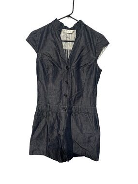 Trina Turk Denim Romper